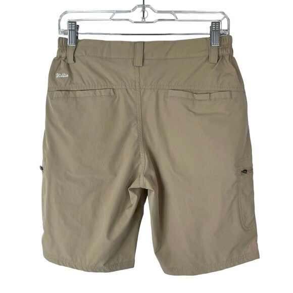 Willit Golf Hiking Shorts Womens Small Beige UPF 50 Activewear New - Picture 3 of 11